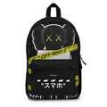 Hype Backpack – Black & Yellow Graphic
